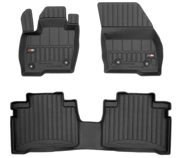 Frogum 3D Rubber Floor Mats pentru Ford S-Max (2015-2023) tip bazin