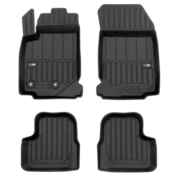 3D Rubber Insoles Frogum pentru Jeep Avenger (2018+) fără versiune electrică