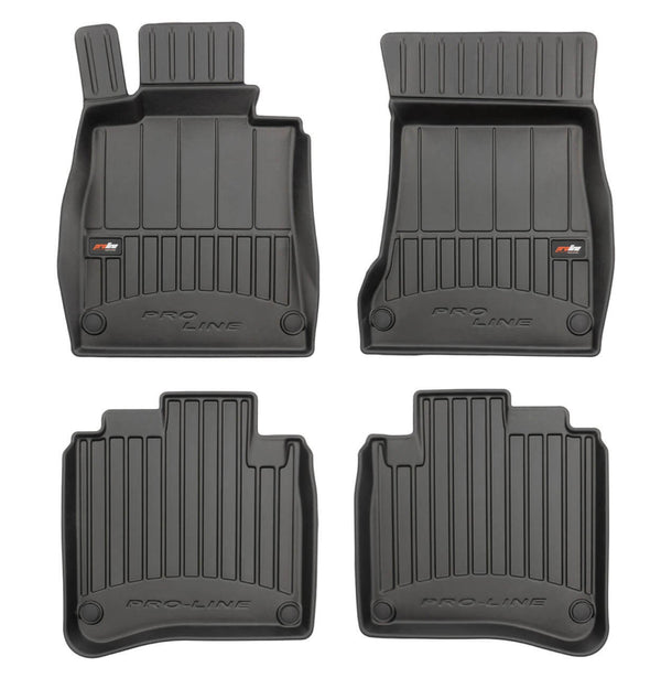 Frogum 3D Rubber Floor Mats pentru Mercedes S-Class W222 (2013-2020), bază lungă, tip bazin