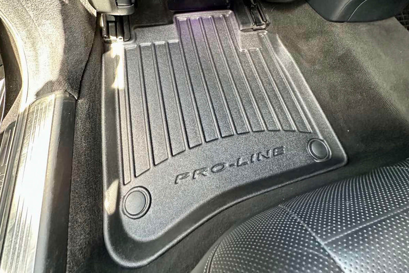 Frogum 3D Rubber Floor Mats pentru Mercedes S-Class W222 (2013-2020), bază lungă, tip bazin