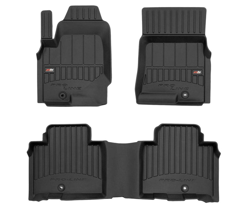 3D Rubber Floor Mats Frogum Pro-Line pentru SsangYong Rexton (2017+)