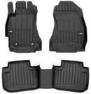 Frogum 3D Rubber Insoles pentru Subaru Forester (2012-2018), 3 bucăți, negru