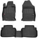Inserții din cauciuc 3D Frogum pentru Subaru Forester (2019+), 4 bucăți, negru