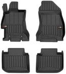 Covorașe de cauciuc 3D Frogum pentru Subaru Impreza XV (2012-2016), 4 părți, negru
