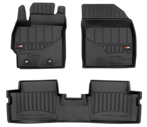 Covorașe de cauciuc 3D Frogum pentru Toyota Auris (2006-2013) tip bazin