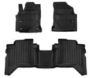 Frogum 3D Rubber Floor Mats pentru Toyota Hilux (2015+) Tip bazin