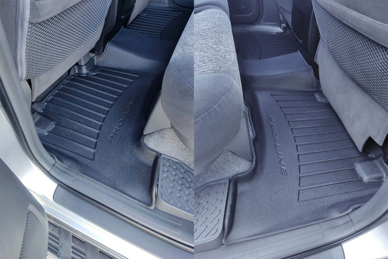 Frogum 3D Rubber Insoles pentru Toyota Land Cruiser J120 (2002-2009) tip bazin