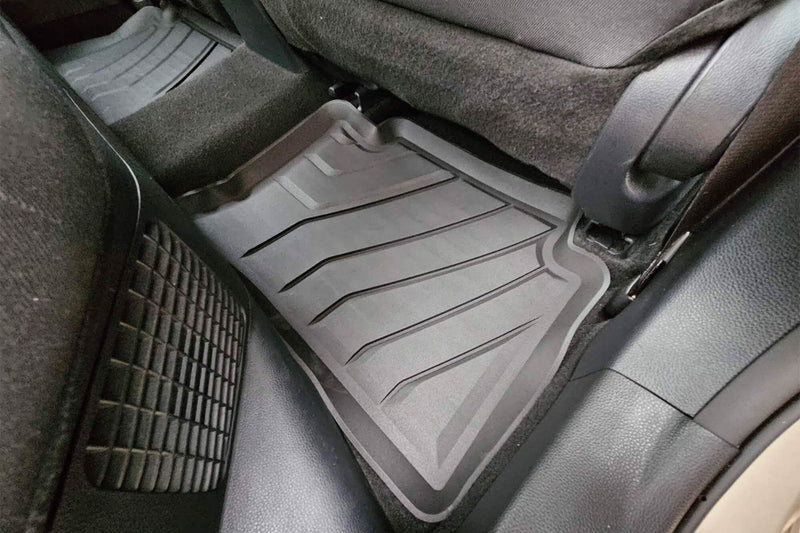 3D SPARTline Gumini tălpi interioare pentru Suzuki Swace (2021+), 4 părți, niello