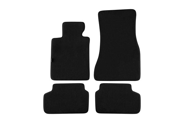 Мокетни стелки Petex за BMW 5 Series G30 Sedan / G31 Touring (2017+) Style, 4 части, черни, захват B188