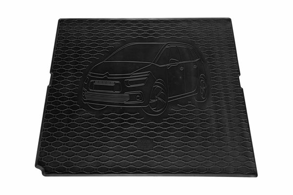 Covoraș de portbagaj din cauciuc Rigum pentru Citroen C4 Grand Picasso (2013+), cu amprenta vehiculului, negru