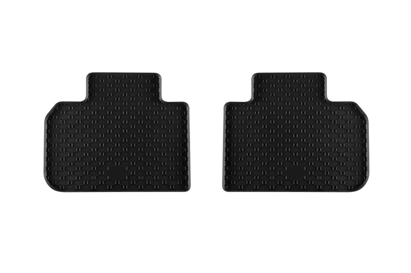 Гумени стелки Rigum за BMW X1e/iX1 U11 (2022+) и iX2 U10 (2024+), 4 части, черни