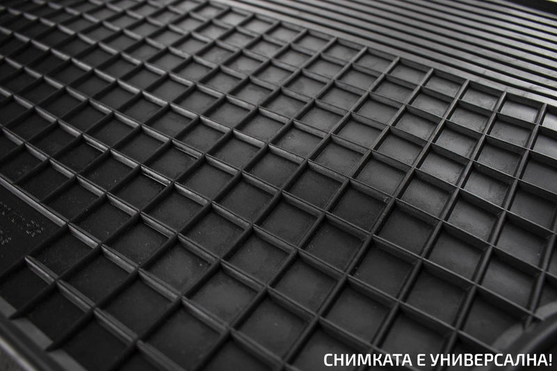 Гумени стелки Gumarny Zubri за BMW Серия 5 E34 седан/комби (1989–1995), 4 части, черни