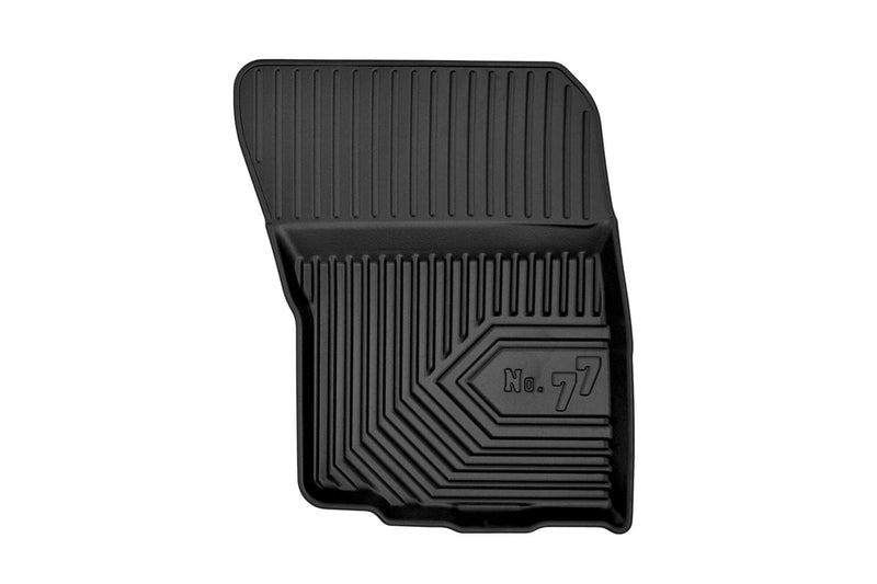 2.5D Гумени стелки Frogum №77 за Mitsubishi ASX (2010+), 4 части, черни