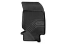 2.5D Rubber insoles Frogum №77 pentru Peugeot 208 (2019+), 4 bucăți, negru