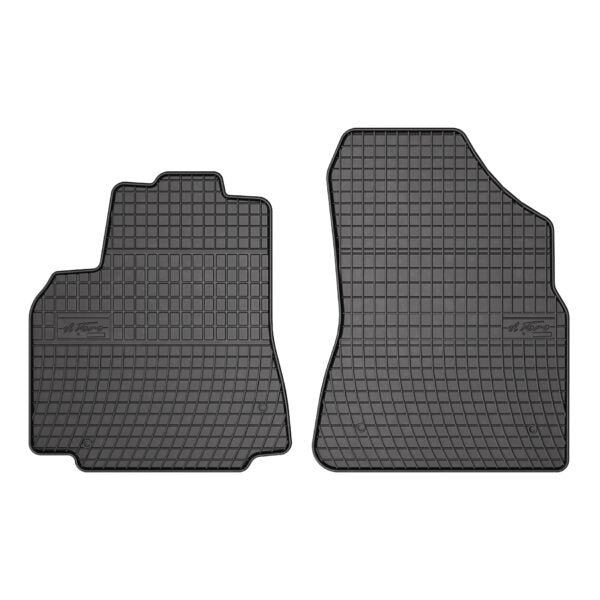 Covorașe de cauciuc Frogum pentru Peugeot Partner II (2008-2018), față, 2 bucăți, negru