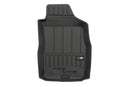 3D Гумени стелки Frogum за Fiat Panda II (2003-2012), 4 части, черни