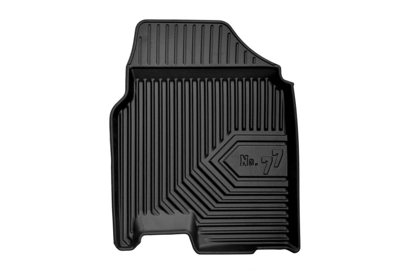 2.5D Гумени стелки Frogum №77 за Nissan Qashqai +2 (2006–2013), 4 части, черни