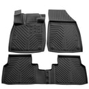 3D гумени стелки Stingray за Volkswagen ID.4 Crozz (2020+), 4 части, черни