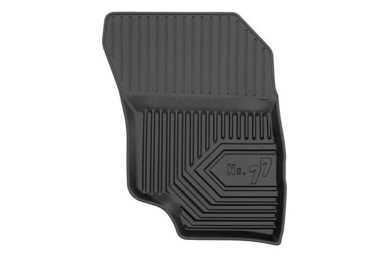 2.5D Гумени стелки Frogum № 77 за Mitsubishi Outlander PHEV (2014+), 4 части, черни