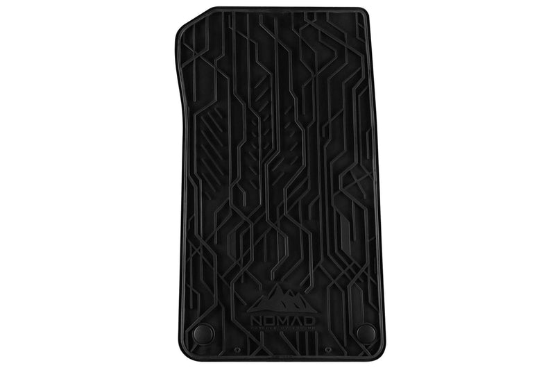 Предни гумени стелки NOMAD за BMW Серия 3 E46 Седан / Комби (1998–2005), 2 части – Черни