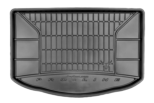 Covoraș de portbagaj din cauciuc Frogum pentru Kia Soul (2013-2018) poziția inferioară a portbagajului