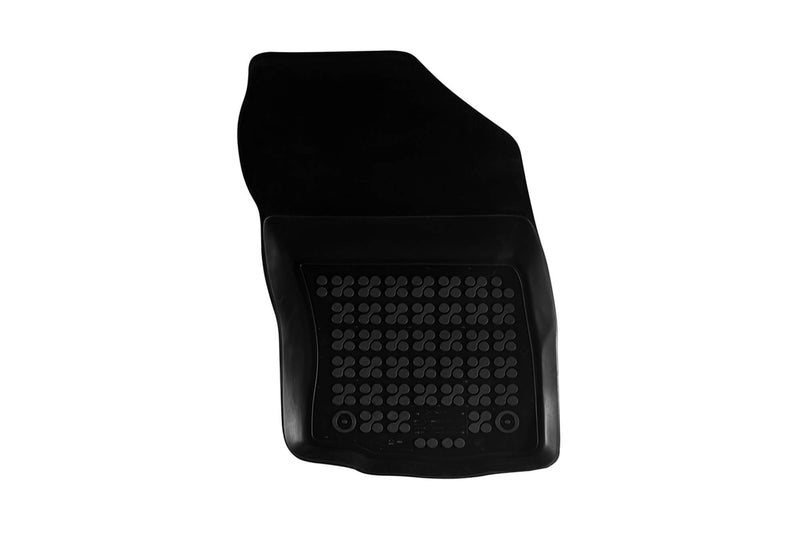 Covorașe din cauciuc Rezaw-Plast pentru Peugeot 4007 (2007-2014), 4 părți, negru