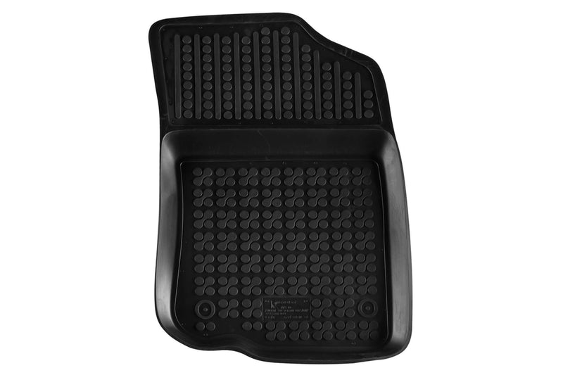 Covorașe din cauciuc Rezaw-Plast pentru Peugeot 2008 (2012-2019), 4 părți, negru