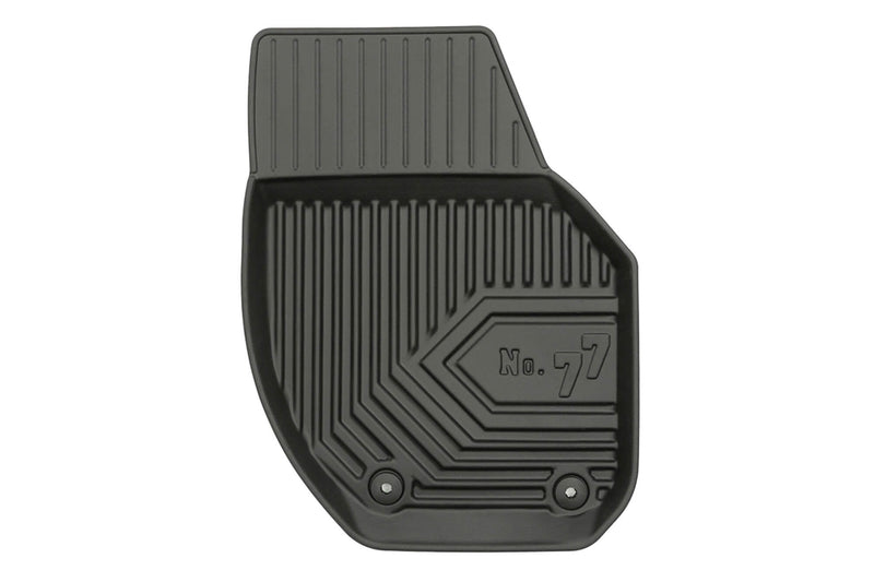 2.5D Гумени стелки Frogum №77 за Volvo V40 (2012–2019) – 4 части, черни