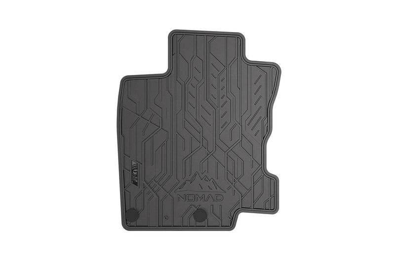 Предни гумени стелки NOMAD за Nissan Qashqai (2013–2021), 2 части, черни