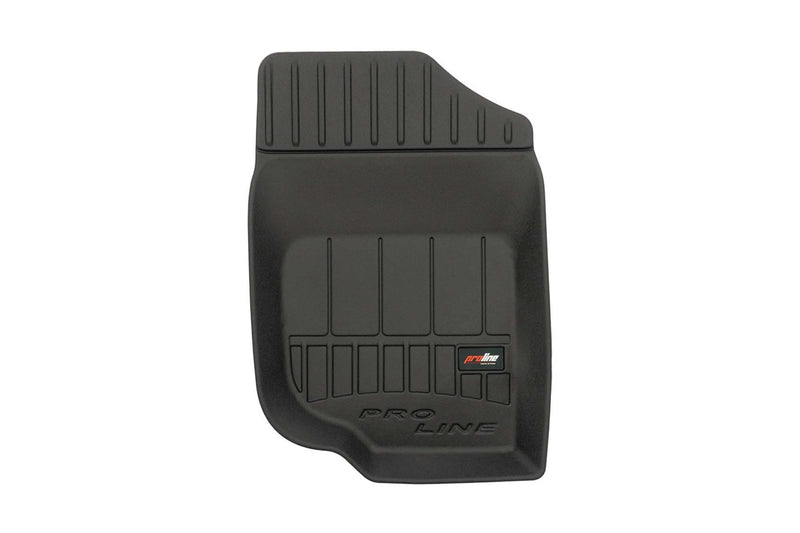 3D Гумени стелки Frogum за Peugeot 207 (2006–2012), 4 части, черни