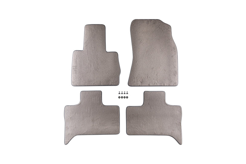 Мокетни стелки Petex за BMW X5 E53 (2000–2007) Comet – 4 части, сиви, захват B204
