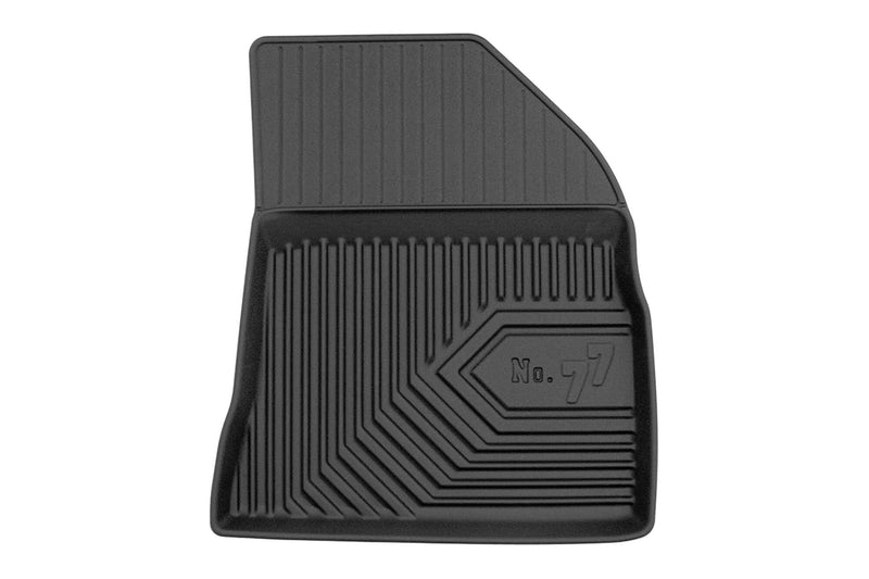 2.5D Covorașe de cauciuc Frogum model №77 pentru Peugeot 5008 (2009-2017), 3 părți, negru