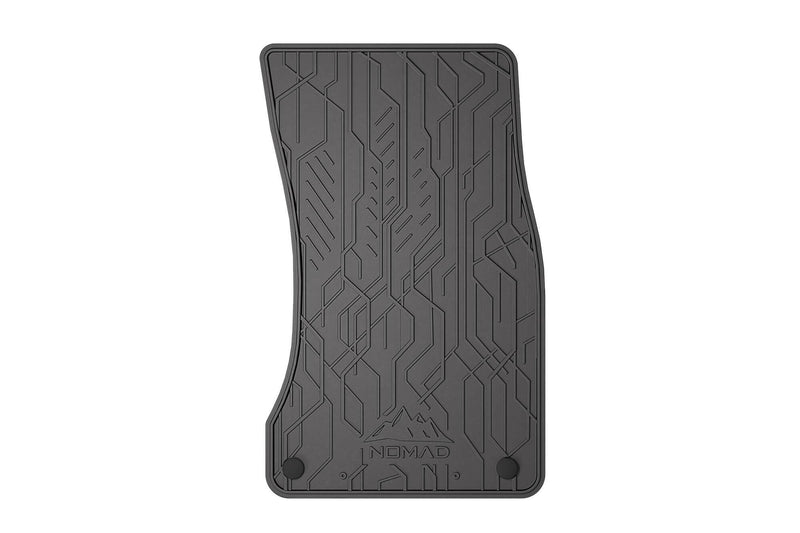 Предни гумени стелки NOMAD за BMW Серия 5 E60/E61 (2003–2010), 2 части, черни