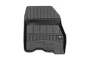 3D Гумени стелки Frogum за Nissan Leaf (2017 +), 4 части, черни