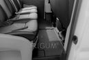 Covorașe din cauciuc Rigum pentru Peugeot Boxer (2006+), al doilea rând, 2 bucăți, negru