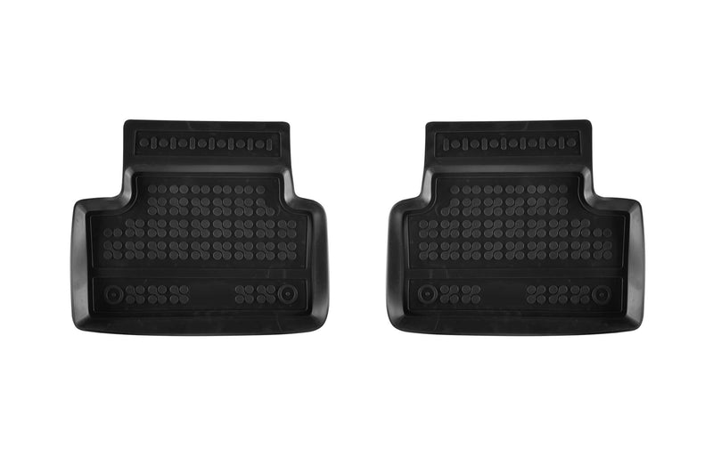 Covorașe din cauciuc Rezaw-Plast pentru Peugeot 3008 (2024+), fără versiune electrică, 4 părți, negru
