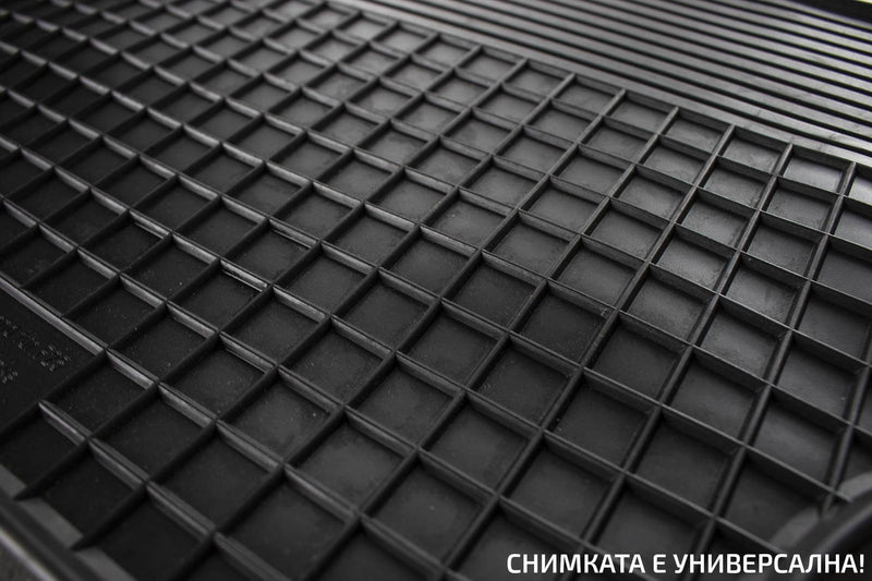 Covorașe de cauciuc Gumarny Zubri pentru Peugeot Expert (2007-2016) - 2 părți, negru