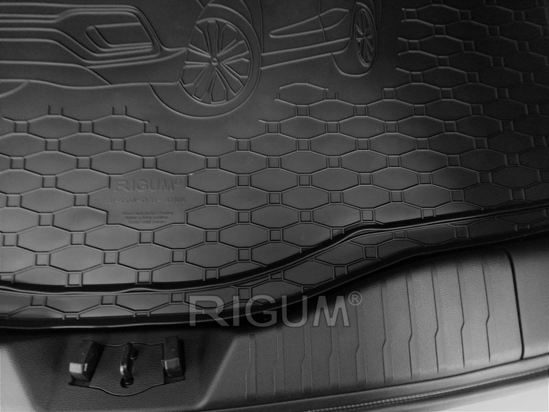 Covoraș de cauciuc Rigum pentru Ssangyong Tivoli (2015+) cu imprimare 3D