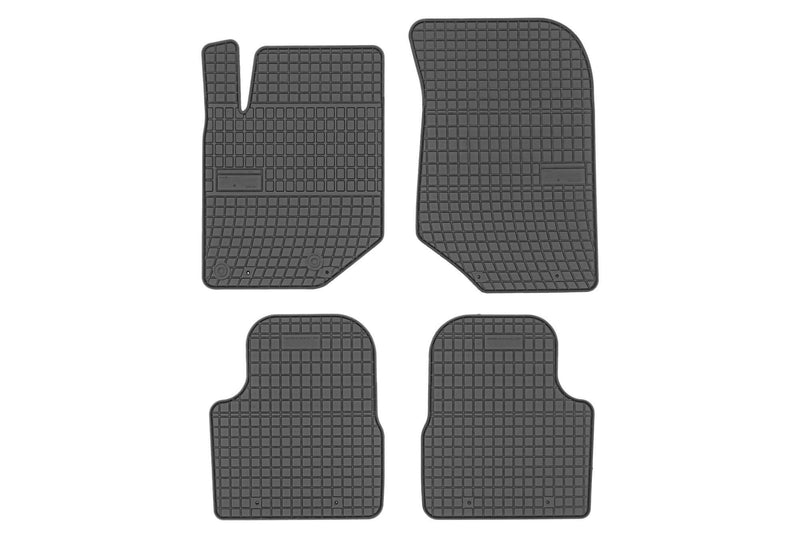 Covorașe de cauciuc Frogum pentru Peugeot 2008 (2019+) - 4 bucăți, negru