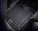 3D Гумени стелки Frogum за Mitsubishi L200 (2019+) 4 части черни - Avtozona