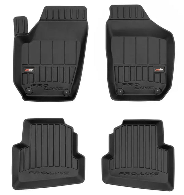 3D Гумени стелки Frogum за Skoda Fabia II (2007–2014) - Avtozona