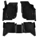 3D Гумени стелки Frogum за Toyota Hilux Pickup (2005–2015) тип леген - Avtozona