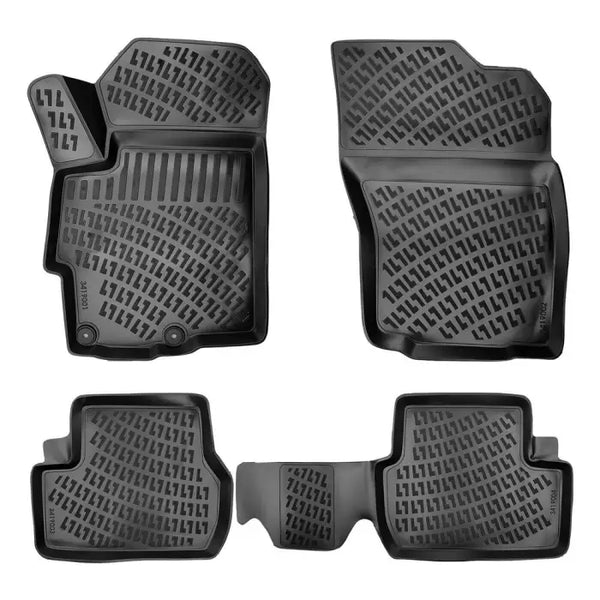 3D Гумени стелки RizLine за Mitsubishi Lancer (2008+) - Avtozona