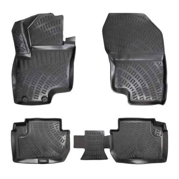 3D Гумени стелки RizLine за Mitsubishi Outlander (2013–2018) - Avtozona