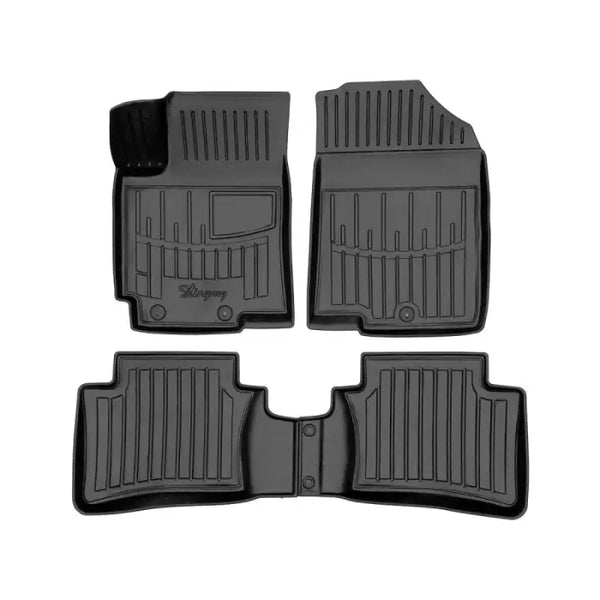 3D гумени стелки Stingray за Hyundai Accent (RB) (2010-2017) 4 части черни - Avtozona