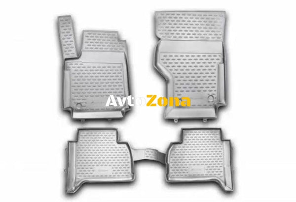 3D Гумени стелки за Volkswagen Amarok (2010 + ) 4 pcs. - Avtozona