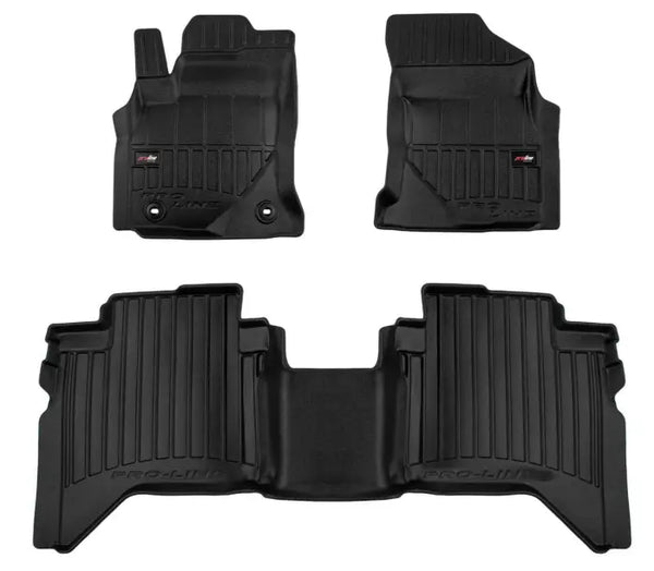 3D Гумени стелки Frogum за Toyota Hilux (2015+) тип леген - Avtozona