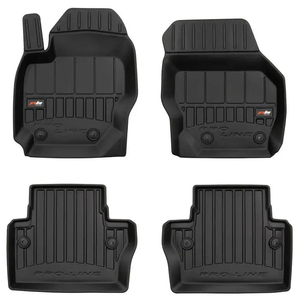3D Гумени стелки Frogum за Volvo XC70 (2014–2016) - Avtozona