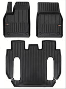 Frogum 3D Rubber Insoles pentru Tesla Model X (2022+) - 6 locuri, 3 părți