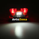 4 Led Лед Oсветление Плафон за регистрационен заден номер 12V - Avtozona